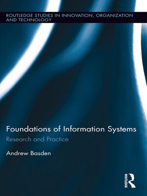 cover image of The Foundations of Information Systems